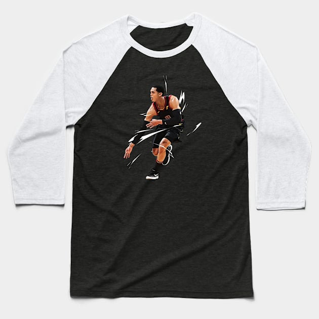 Jordan Clarkson Artwork Baseball T-Shirt by hesxjohnpaul